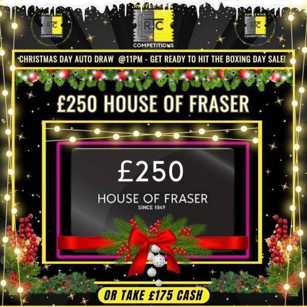 £250 House of Fraser Voucher
