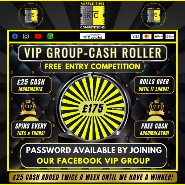 The Cash roller - VIP Group £175